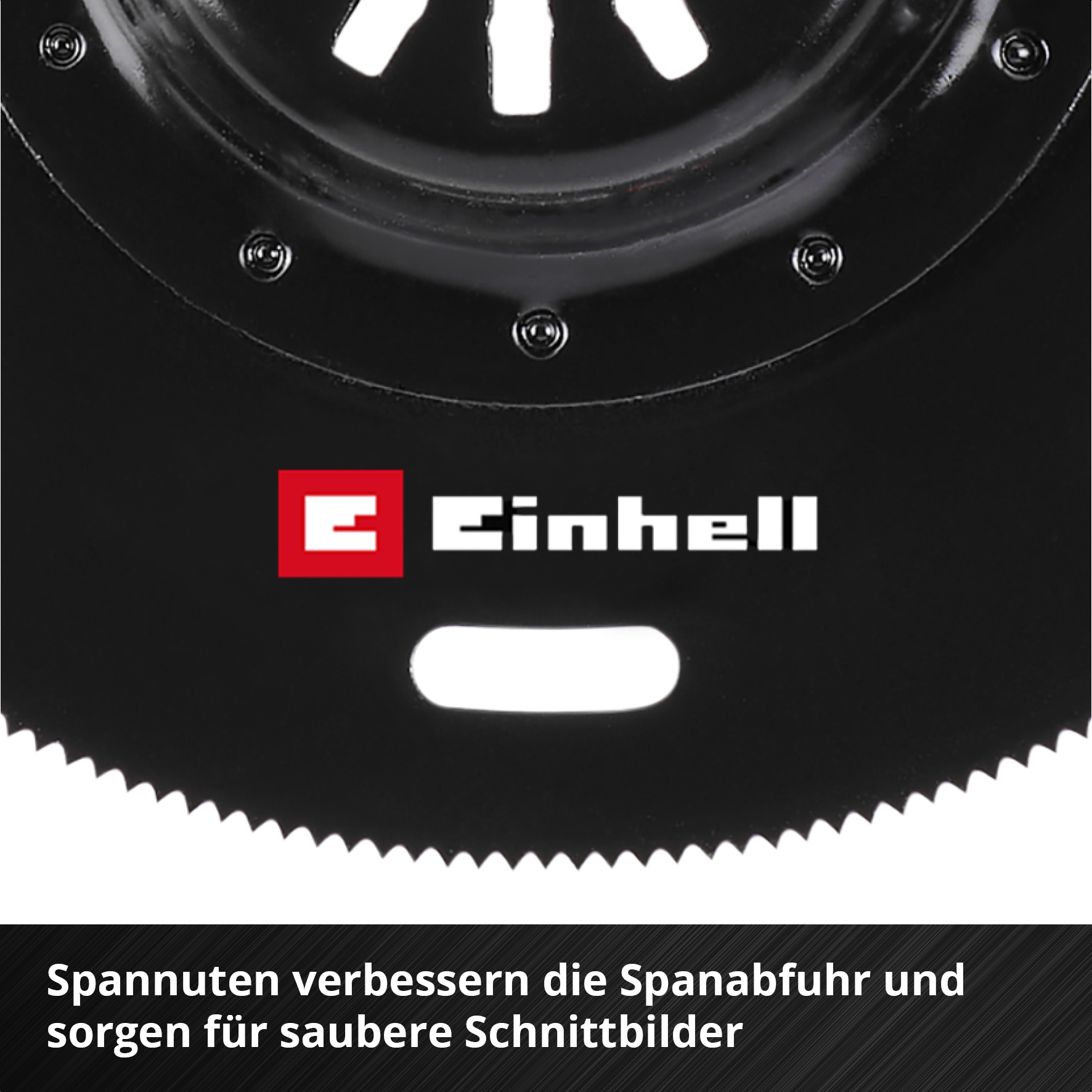 Einhell HSS-BiM-Tauchsägeblatt mit Universalaufnahme, halbrund, Ø 88 x 0,6 mm