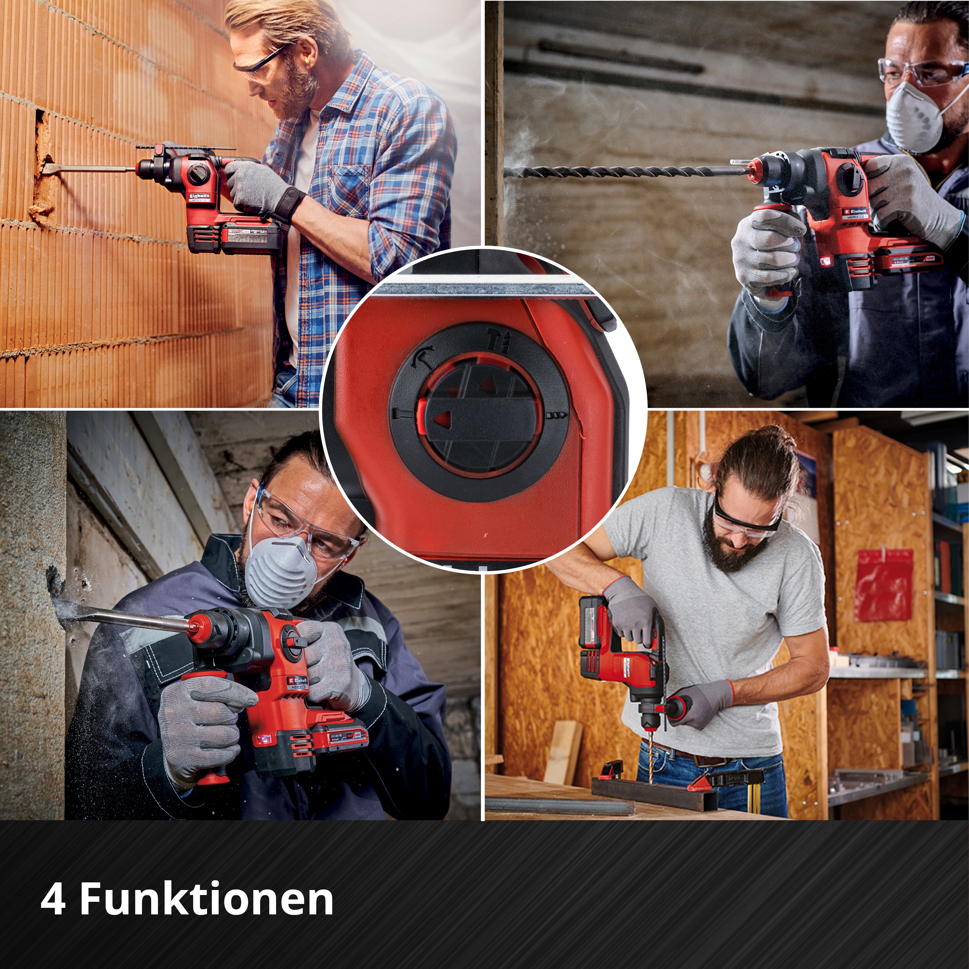Einhell Akku-Bohrhammer HEROCCO 18/20