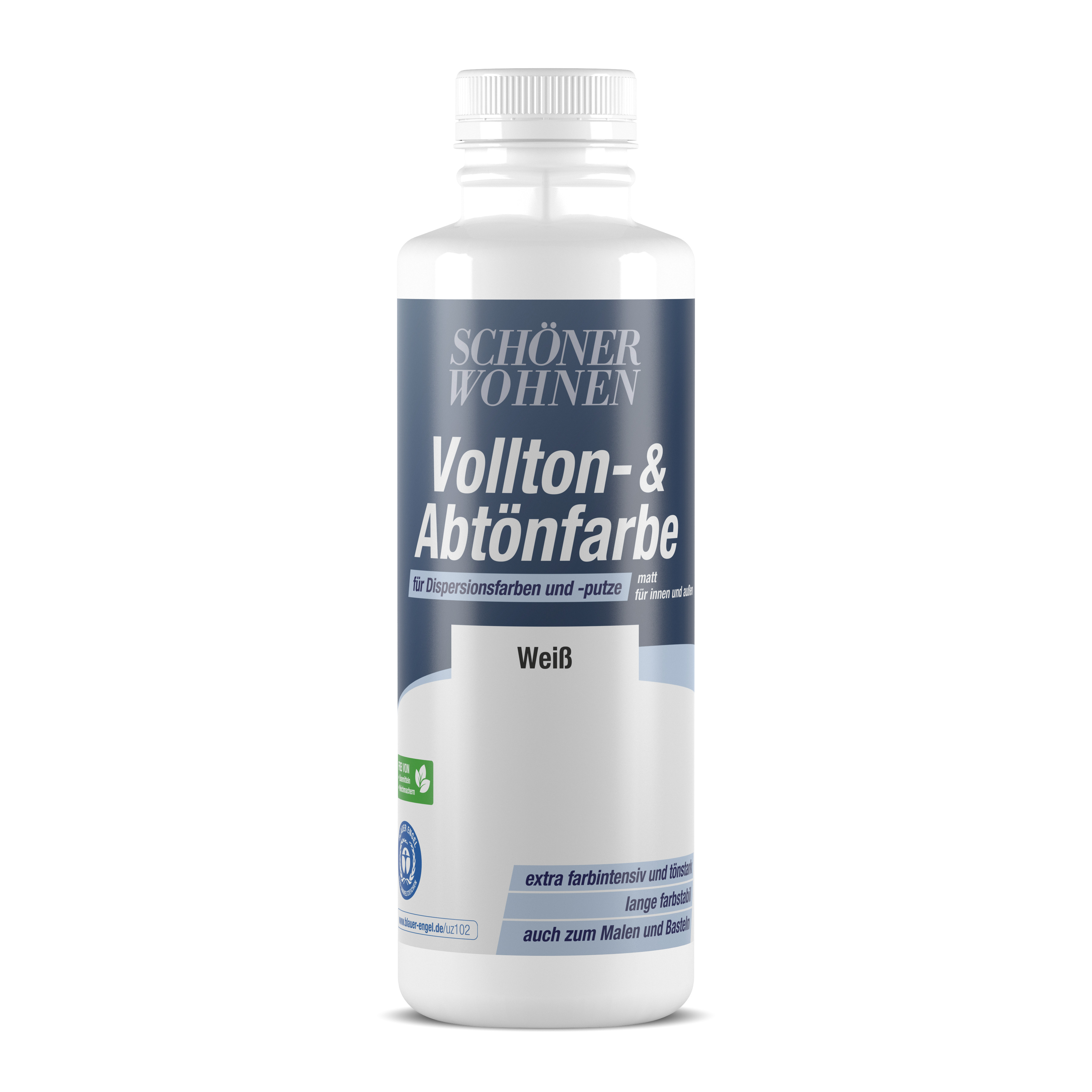 Schöner Wohnen Vollton- und Abtönfarbe, weiß