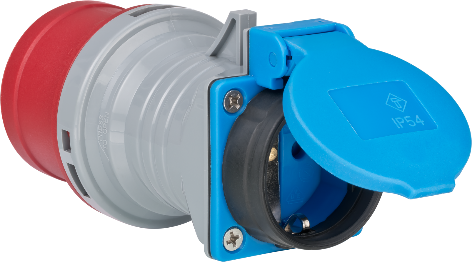 Brennenstuhl CEE Adapter IP44 (Stecker: CEE 400V/16A, Steckdose: 230V/16A)