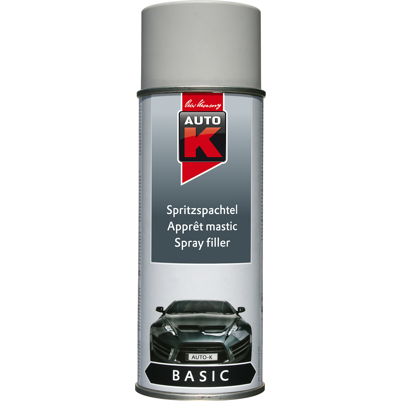 Auto-K Basic Spritzspachtel grau 400ml