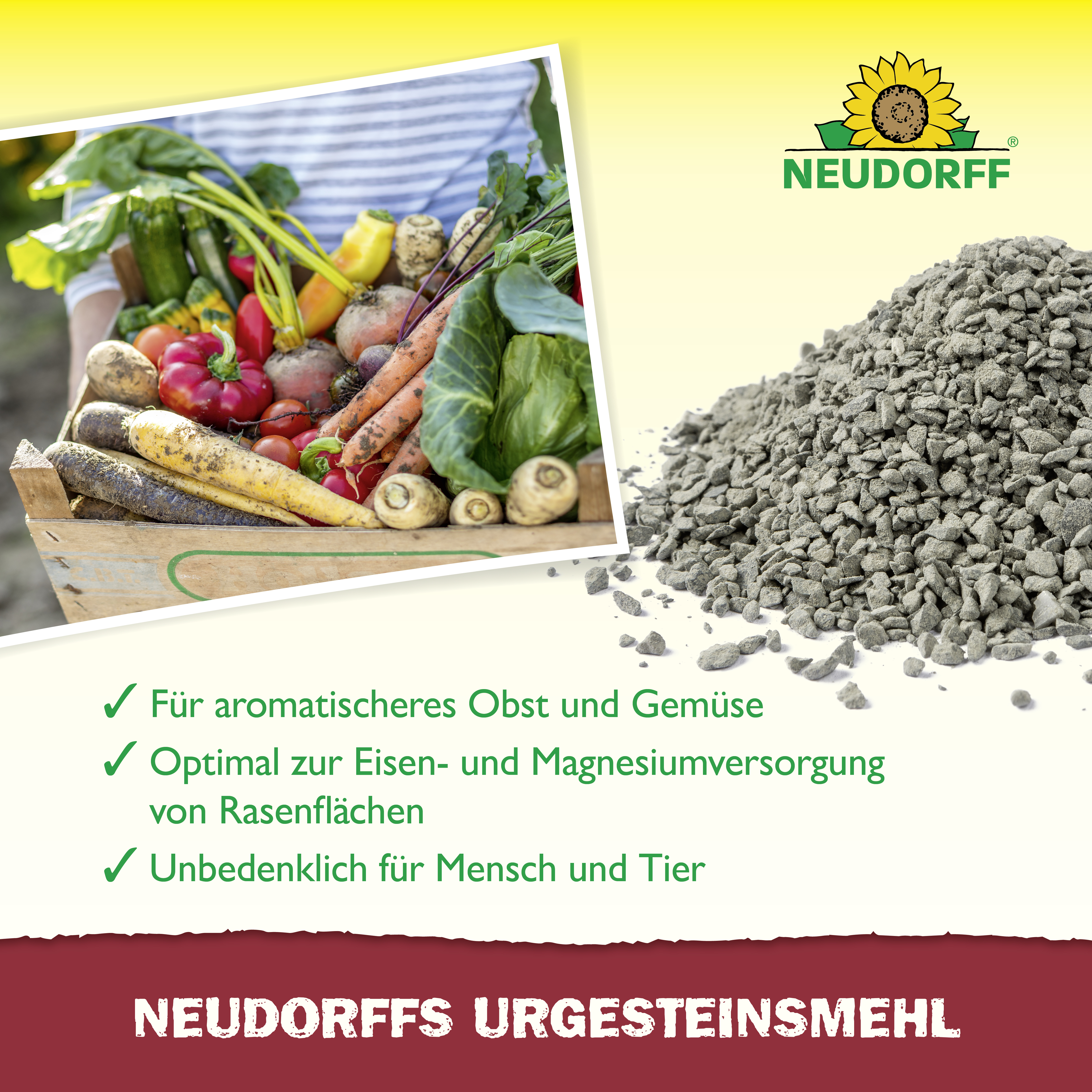Neudorff UrgesteinsMehl, 2,5 kg