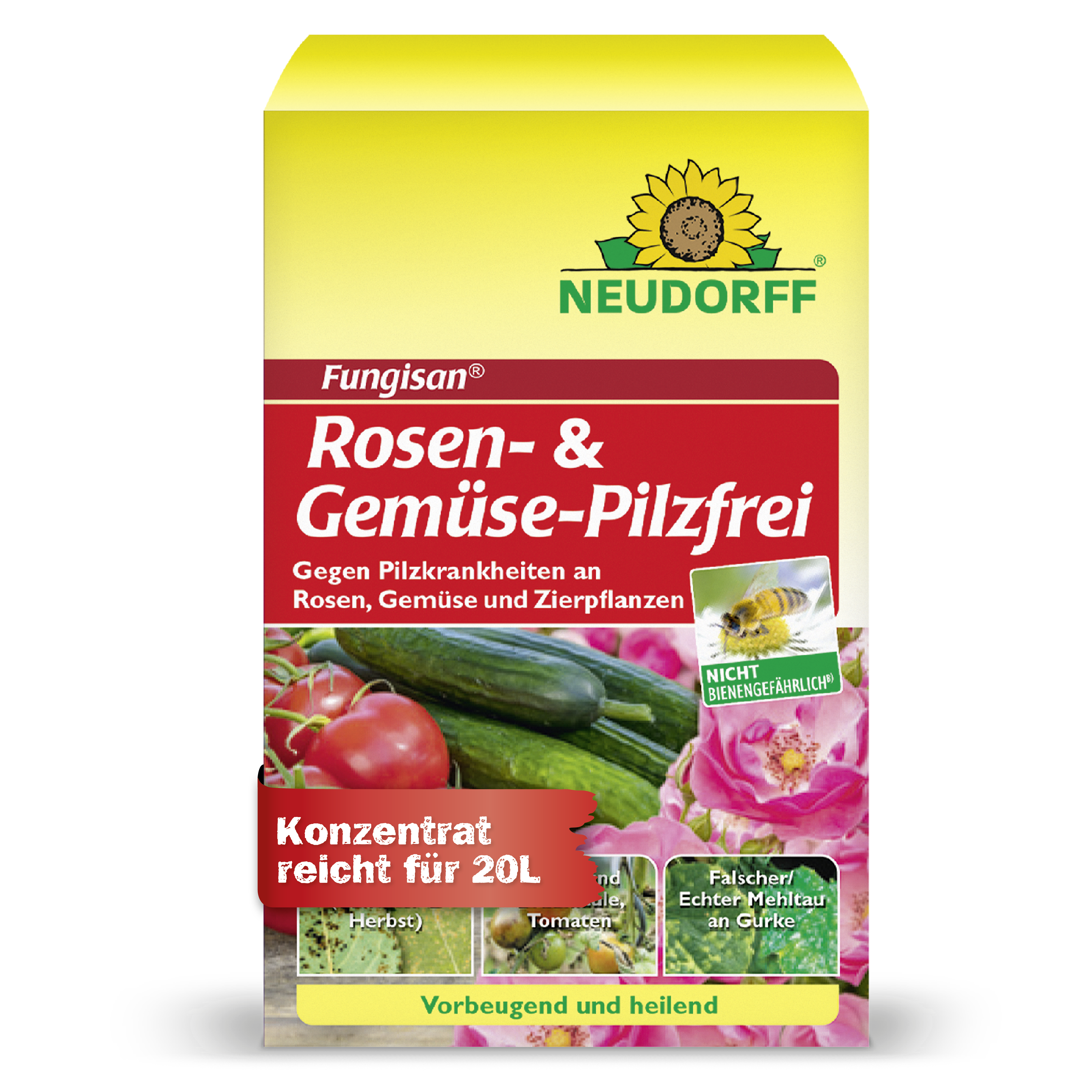 Neudorff Fungisan Rosen- und Gemüse-Pilzfrei, 16 ml