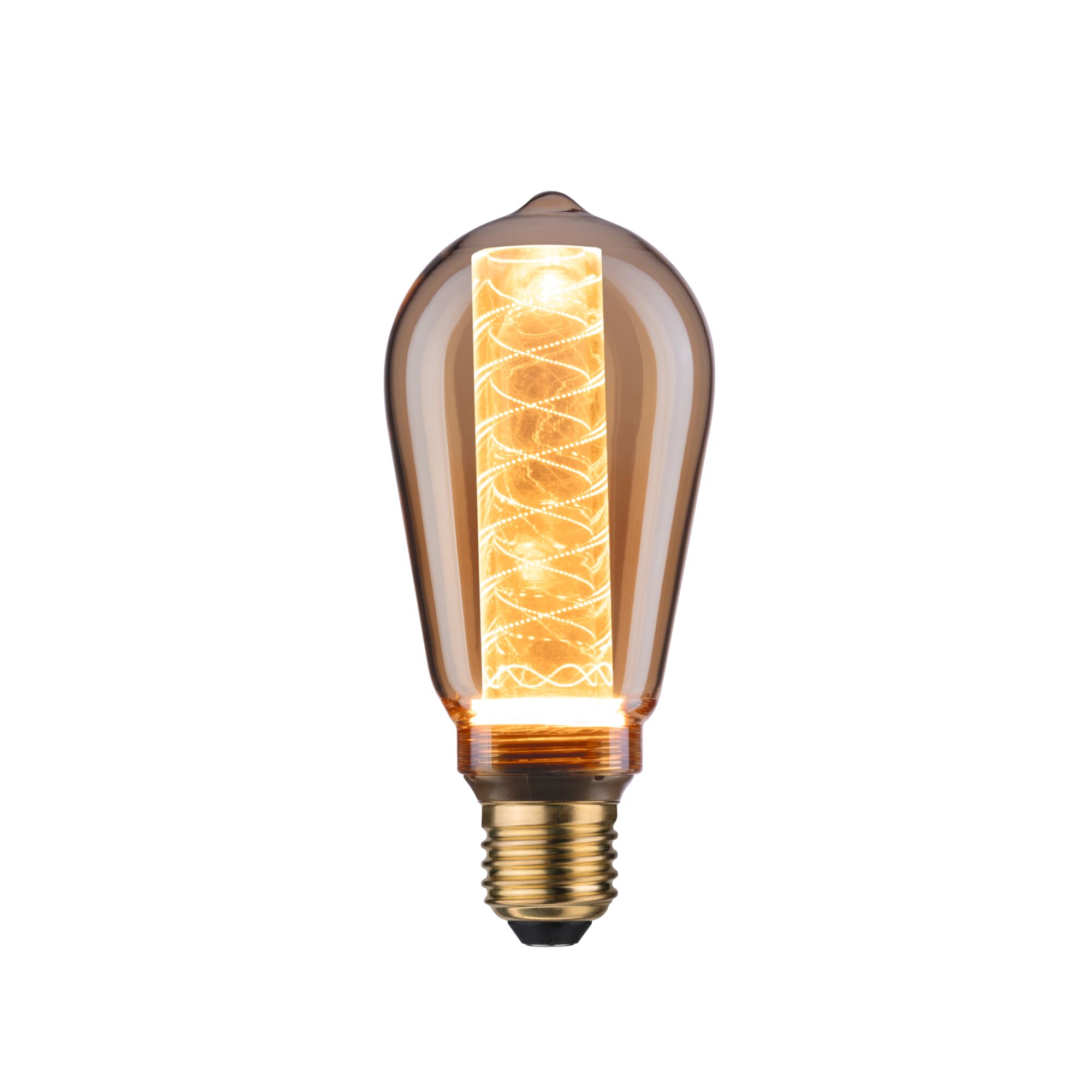 Paulmann LED, ST64, Innenkolb spiral, 200lm, E27, gold, 1800K Paulmann LED, ST64, Innenkolb spiral, 200lm, E27, gold, 1800K