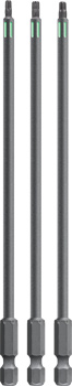 123243-100 Kwb Torsion Schraubendreherbit-Set 3-tlg., 150 mm T 1