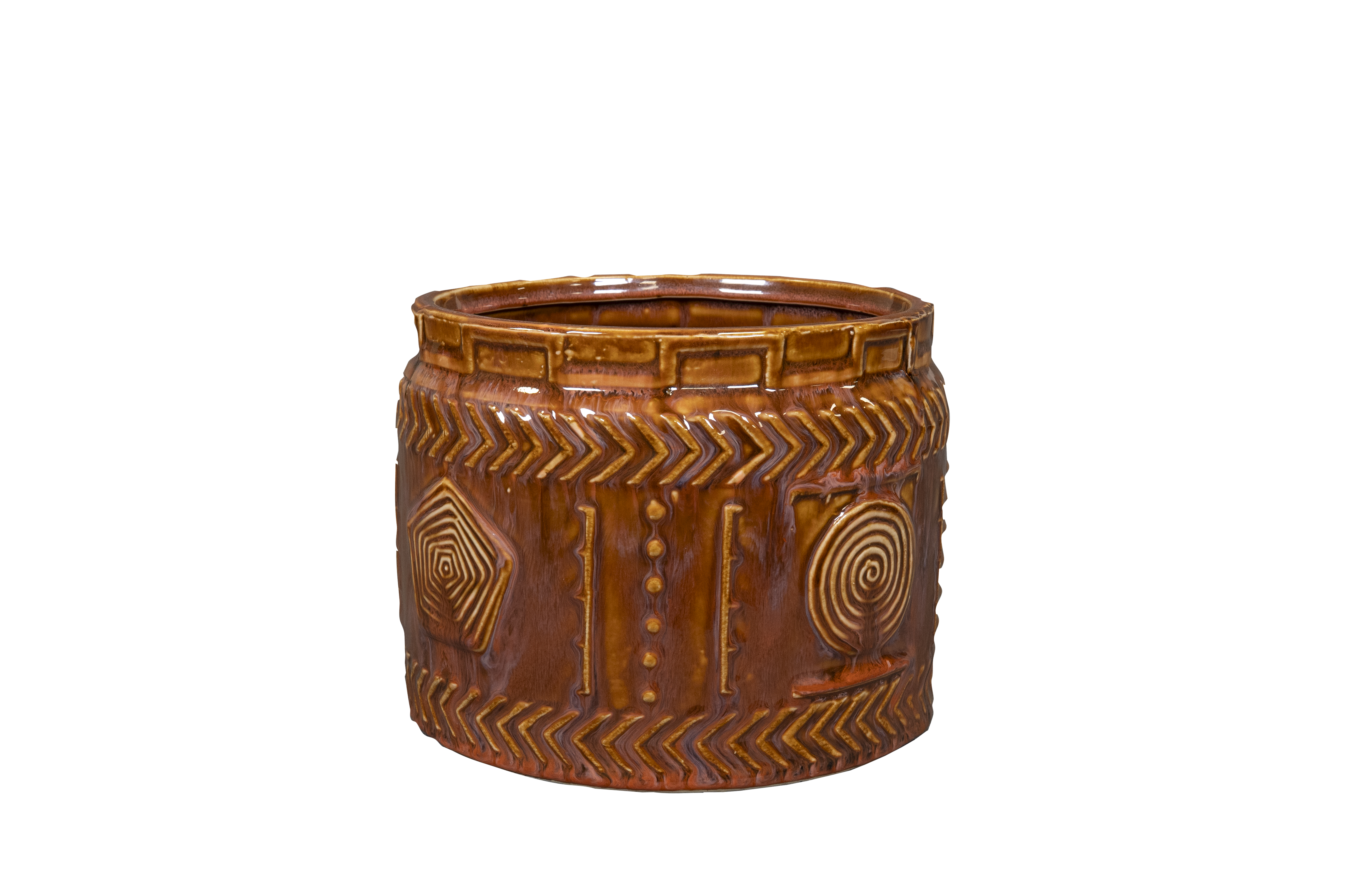 TS Topf Aztec koralle D19 H14   