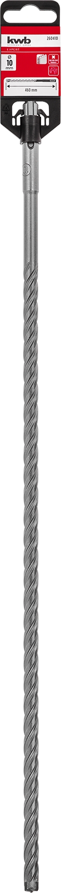 Kwb Hammerbohrer HB4X, 10 x 460 mm SB