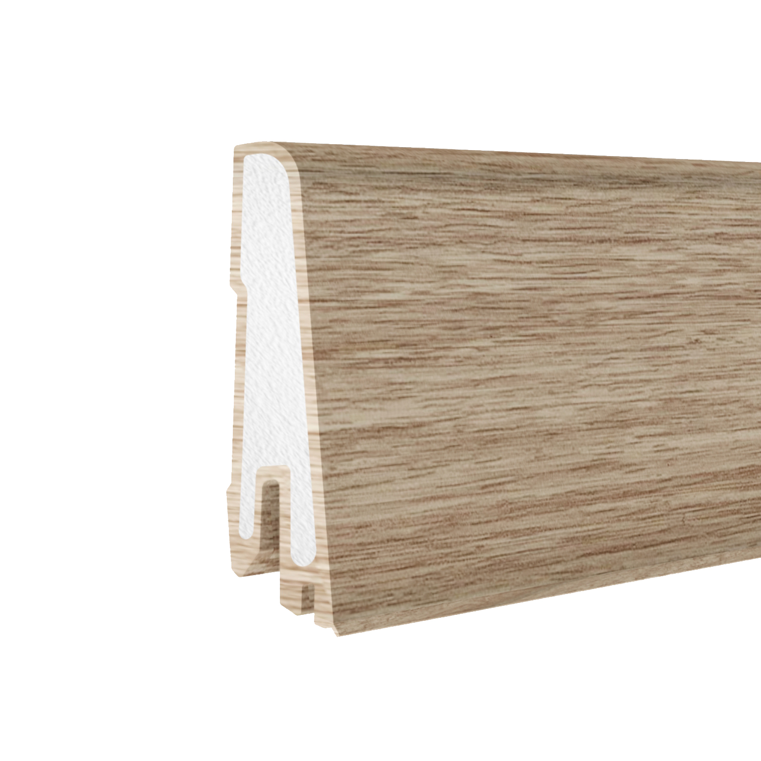 Döllken Hartschaum-Sockelleiste Modern 60 Clip, gold gak honey