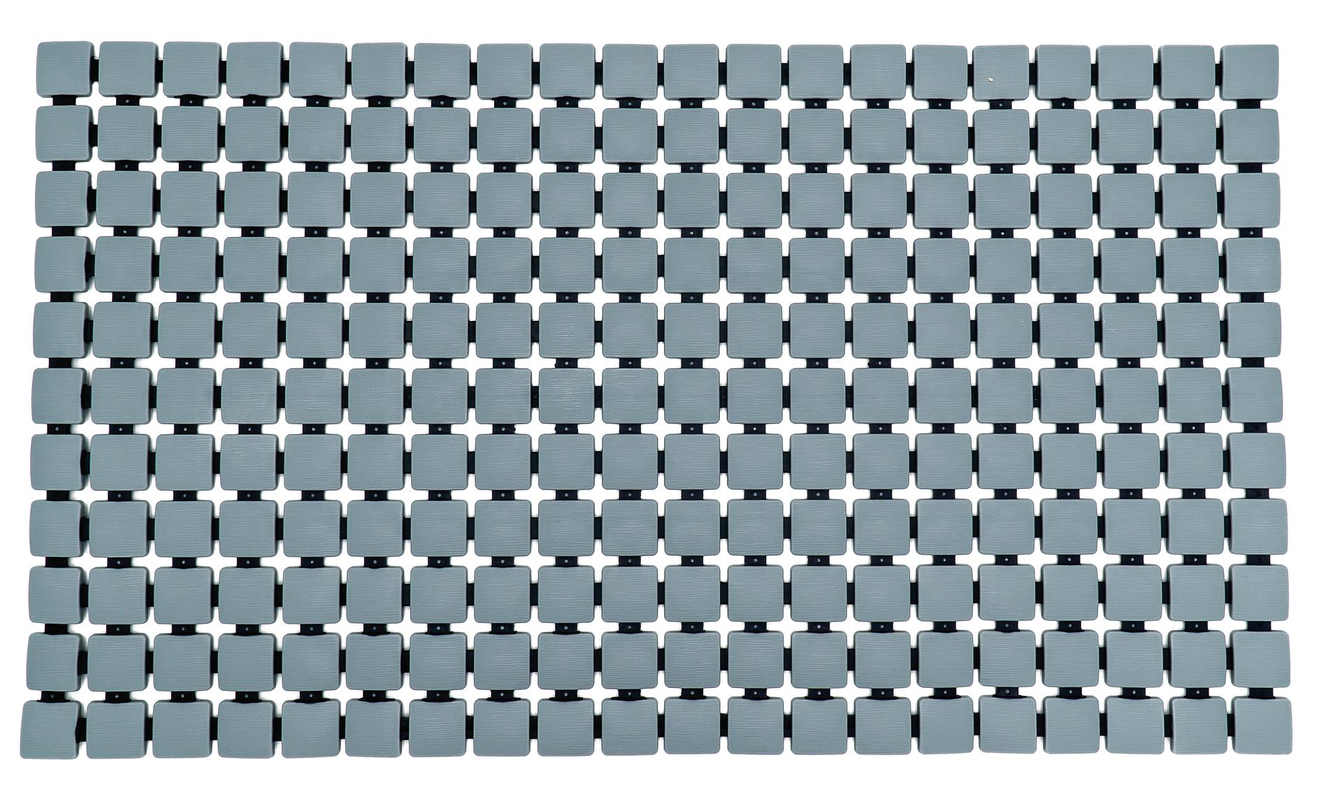 Ridder Badewanneneinlage Nevis ca. 39x68 cm, grau, PP / TPE Ridder Badewanneneinlage Nevis ca. 39x68 cm, grau, PP / TPE