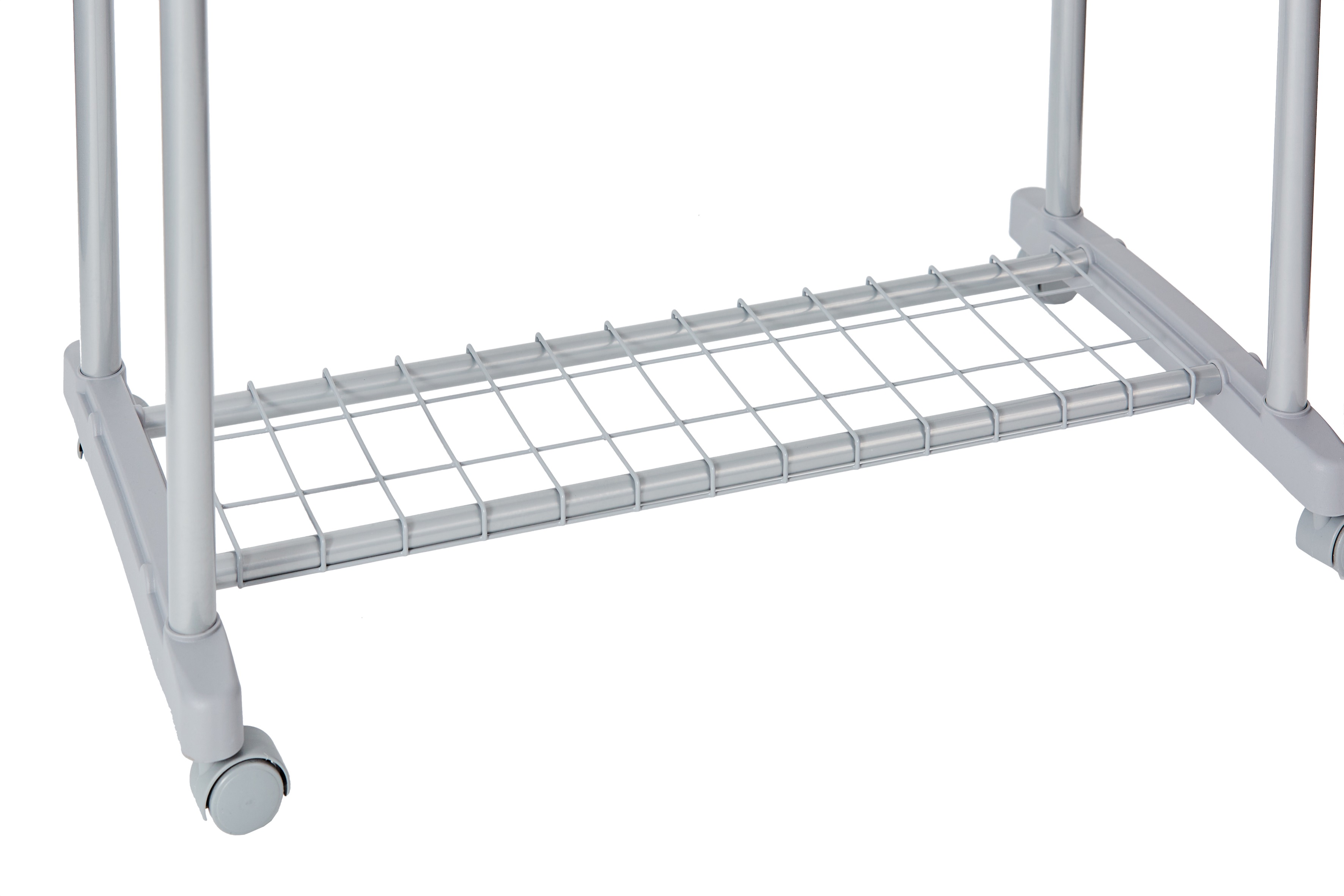 Store It XXL Roll-Kleiderständer, weiß/chrom Store It XXL Roll-Kleiderständer, weiß/chrom