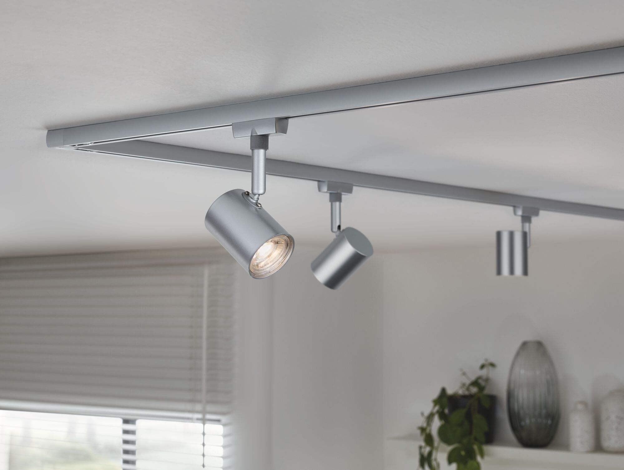 Paulmann URail Spot Limba, 1x4W, Chrom matt, 230V, Met/Glas, 3000K