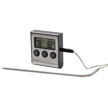 Hama Digitales Bratenthermometer mit Timer, Kabelsensor Hama Digitales Bratenthermometer mit Timer, Kabelsensor