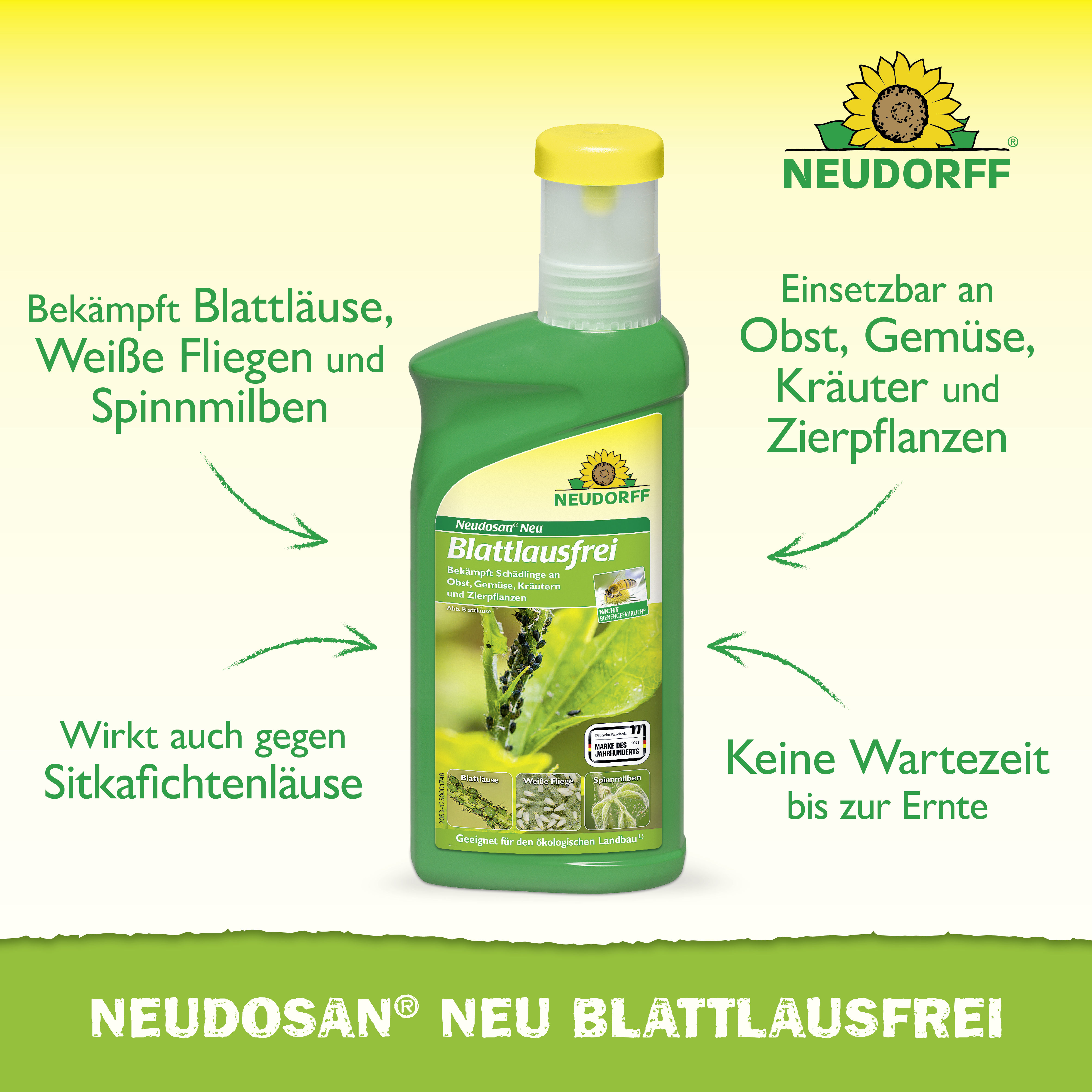 Neudorff Neudosan Neu Blattlausfrei, 500 ml