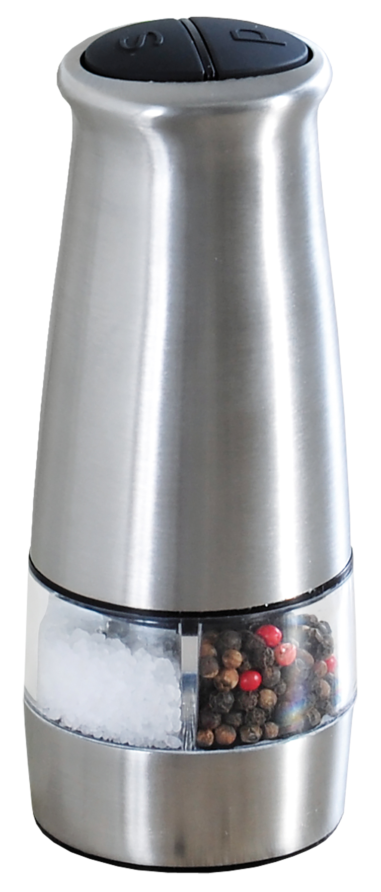 Kesper Pfeffer- & Salzmühle, Metall - 2 elektrische Keramikmahlwerke