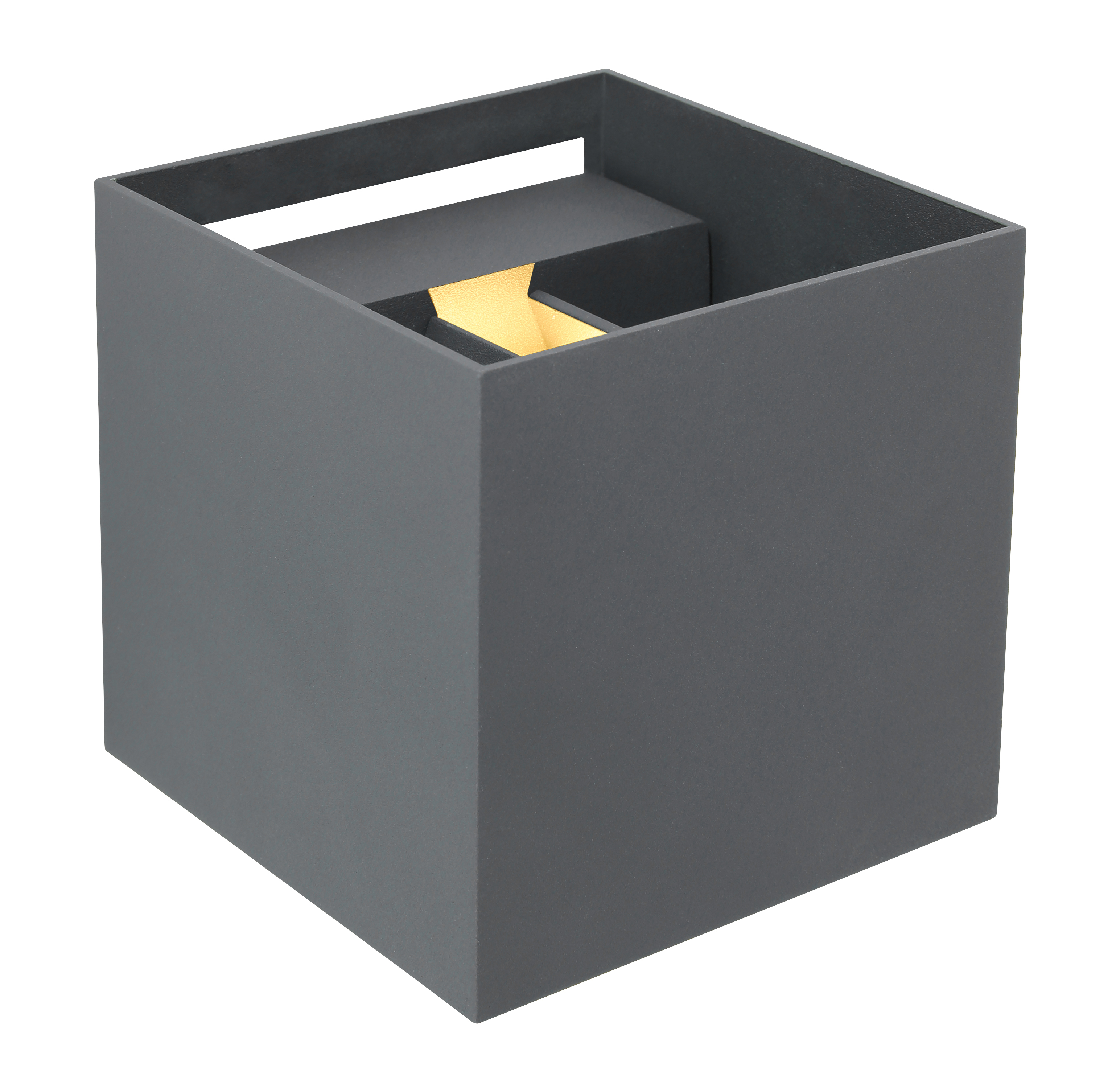 824448-6 Globo Außenleuchte Anthrazit Würfel