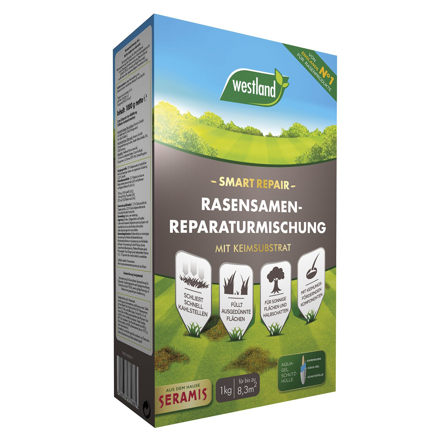 Rasensamen Reparaturmischung 8m² 1kg