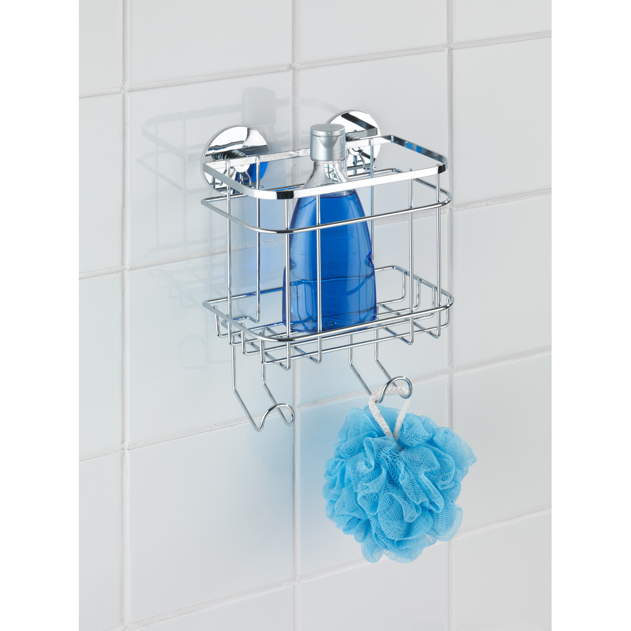 667462-Turbo-Loc-Wandkorb-mit-Haken-Edelstahl_AMBI_01 WENKO TURBO-LOC WANDKORB M.HAKEN EDELSTAHL