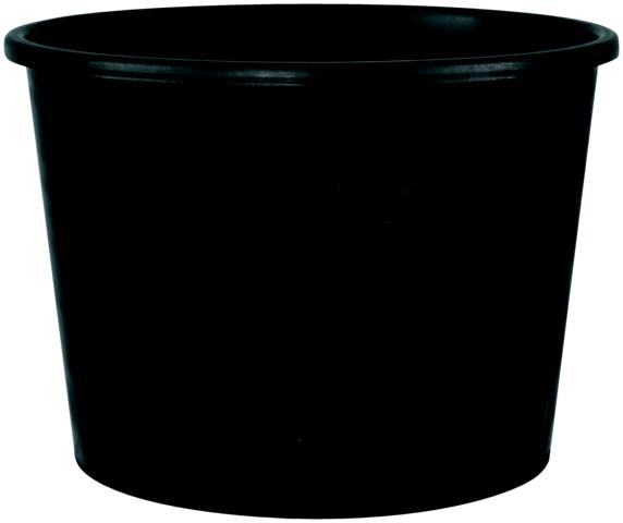 348303-34302214-L BAUMCONTAINERTOPF 22CM SCHWARZ      GELI