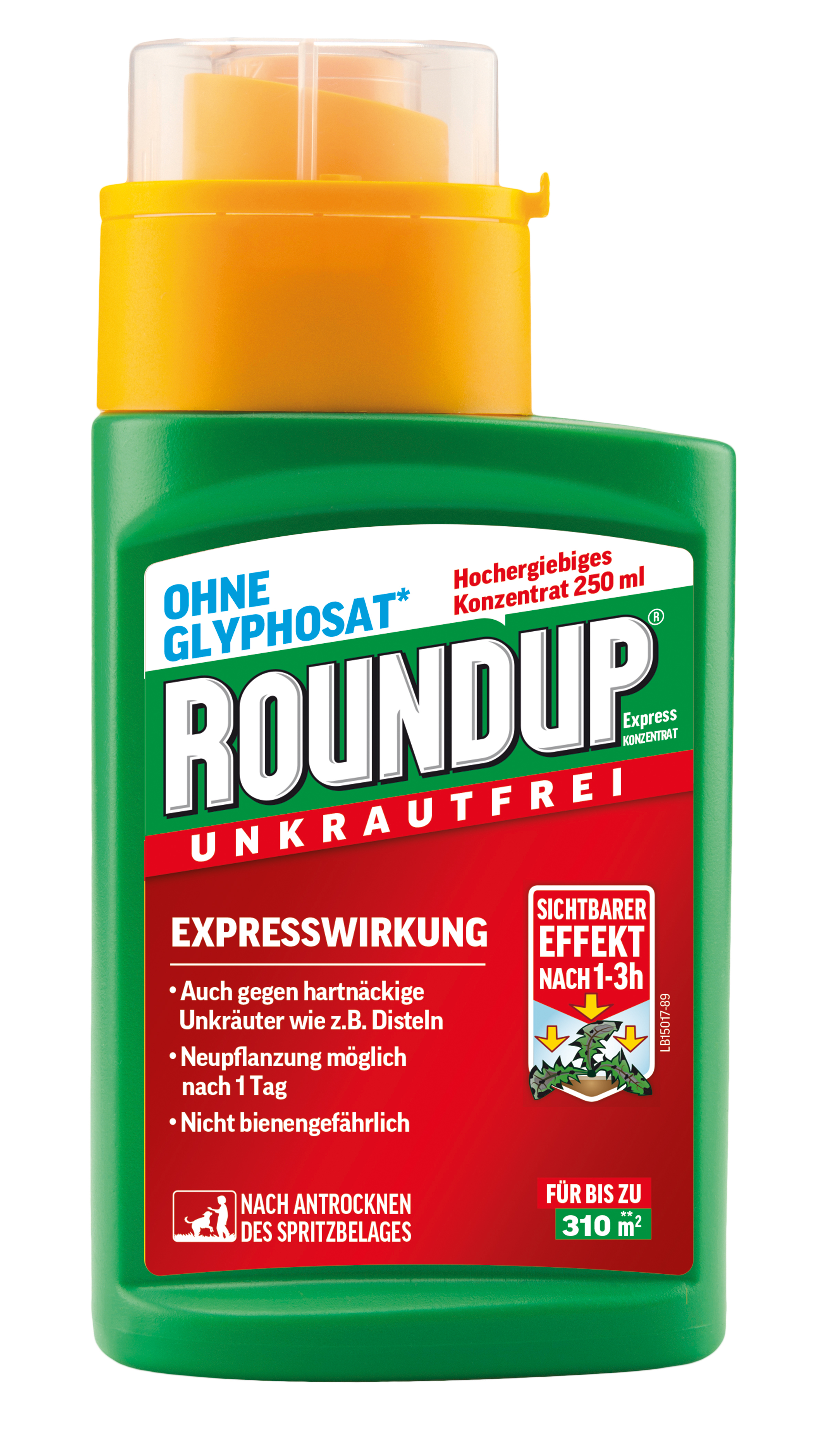 Roundup Express Unkrautfrei Konzentrat 250ml