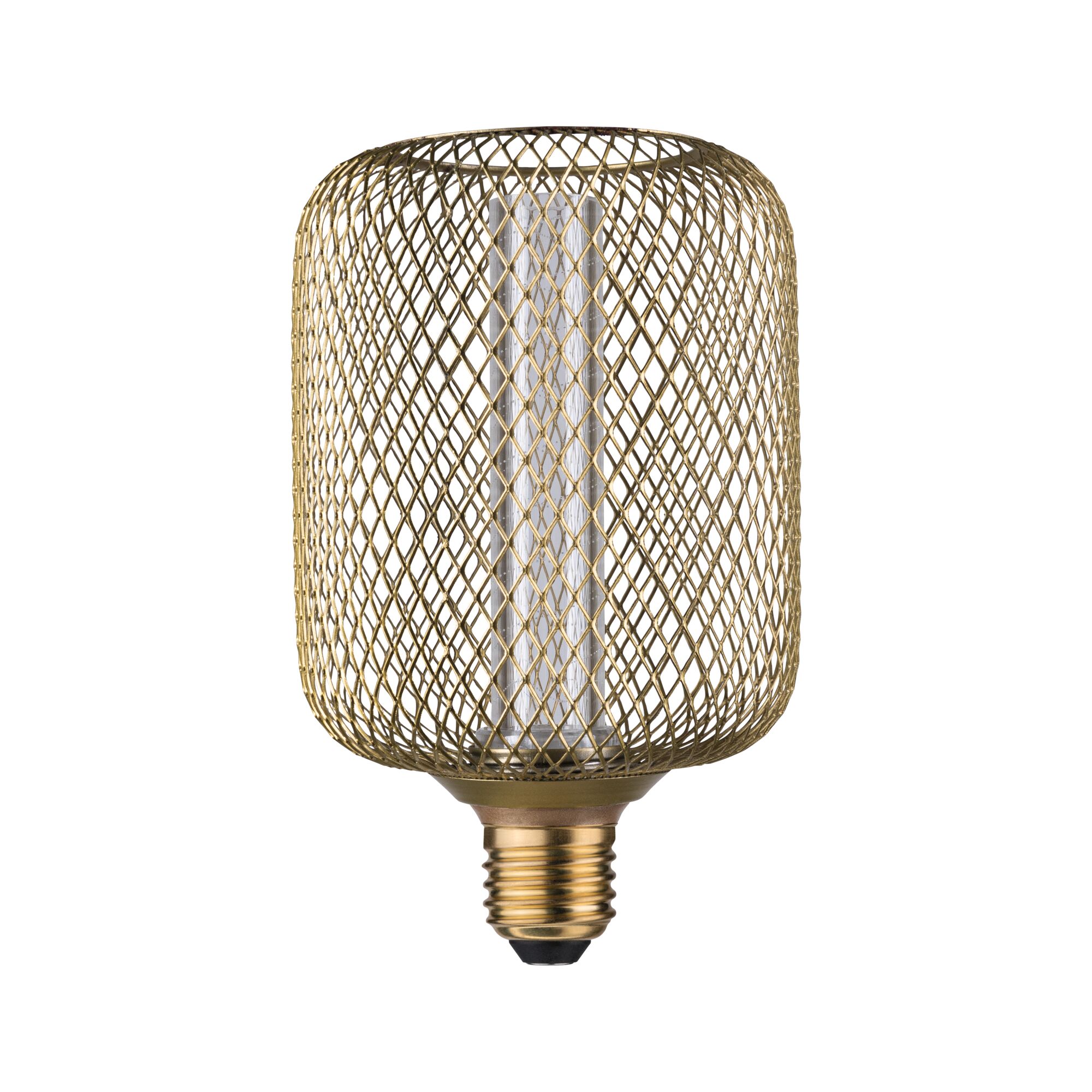Paulmann LED Metallic Glow Zyl messing Spiral E27, 200lm, 4,2W, 1800K, 230V Paulmann LED Metallic Glow Zyl messing Spiral E27, 200lm, 4,2W, 1800K, 230V