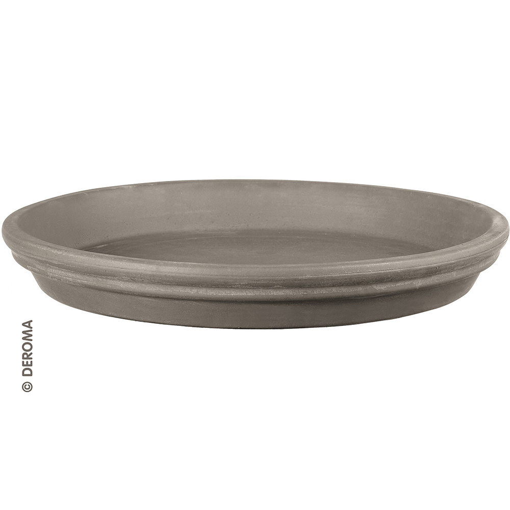 Deroma Pflanzgefäß Graphite, 36 cm