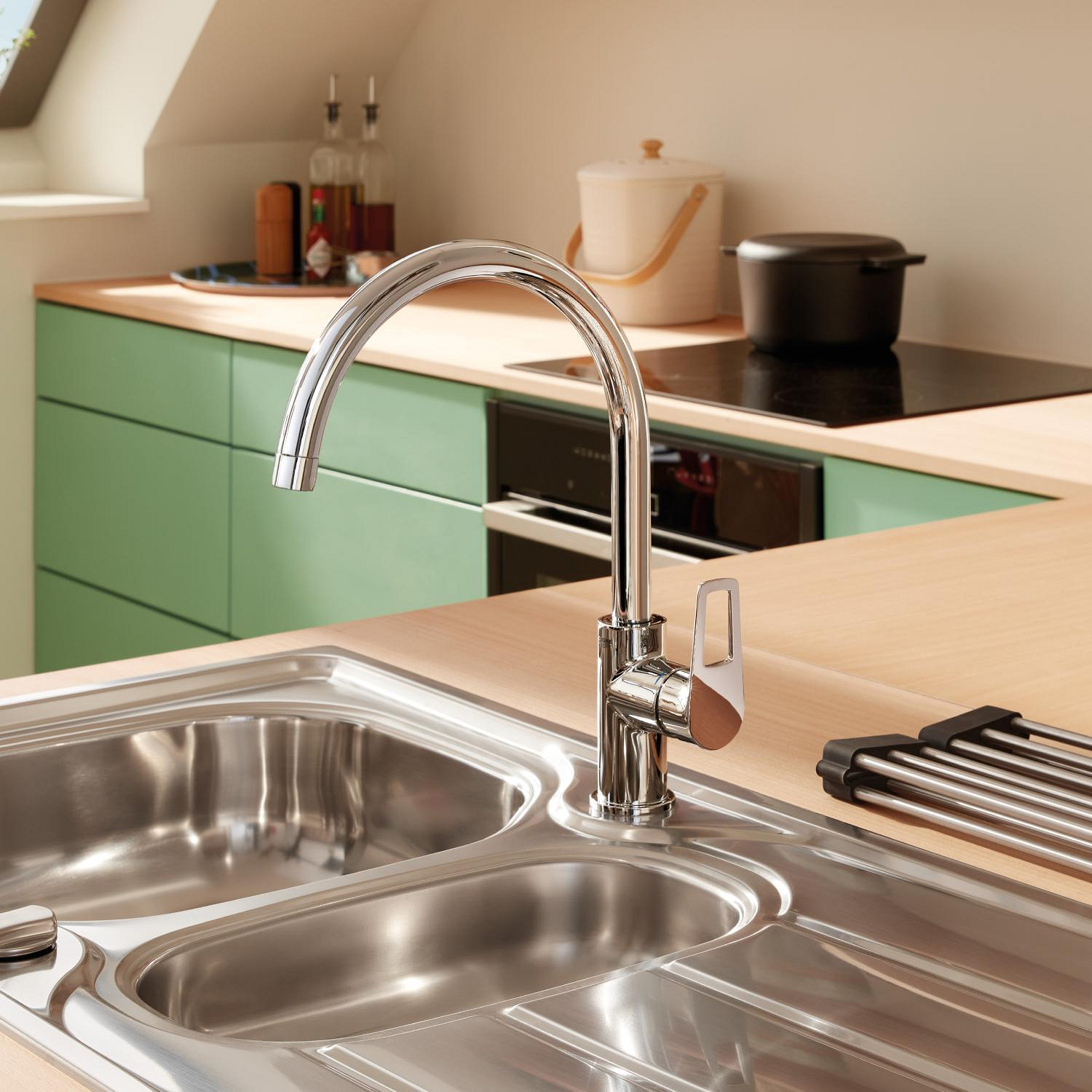 Grohe Start Loop Einhand-Spültischbatterie, 1/2" Grohe Start Loop Einhand-Spültischbatterie, 1/2"