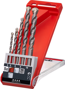 039500-100 Kwb Hartmetall-Betonbohrersatz, 5-tlg.