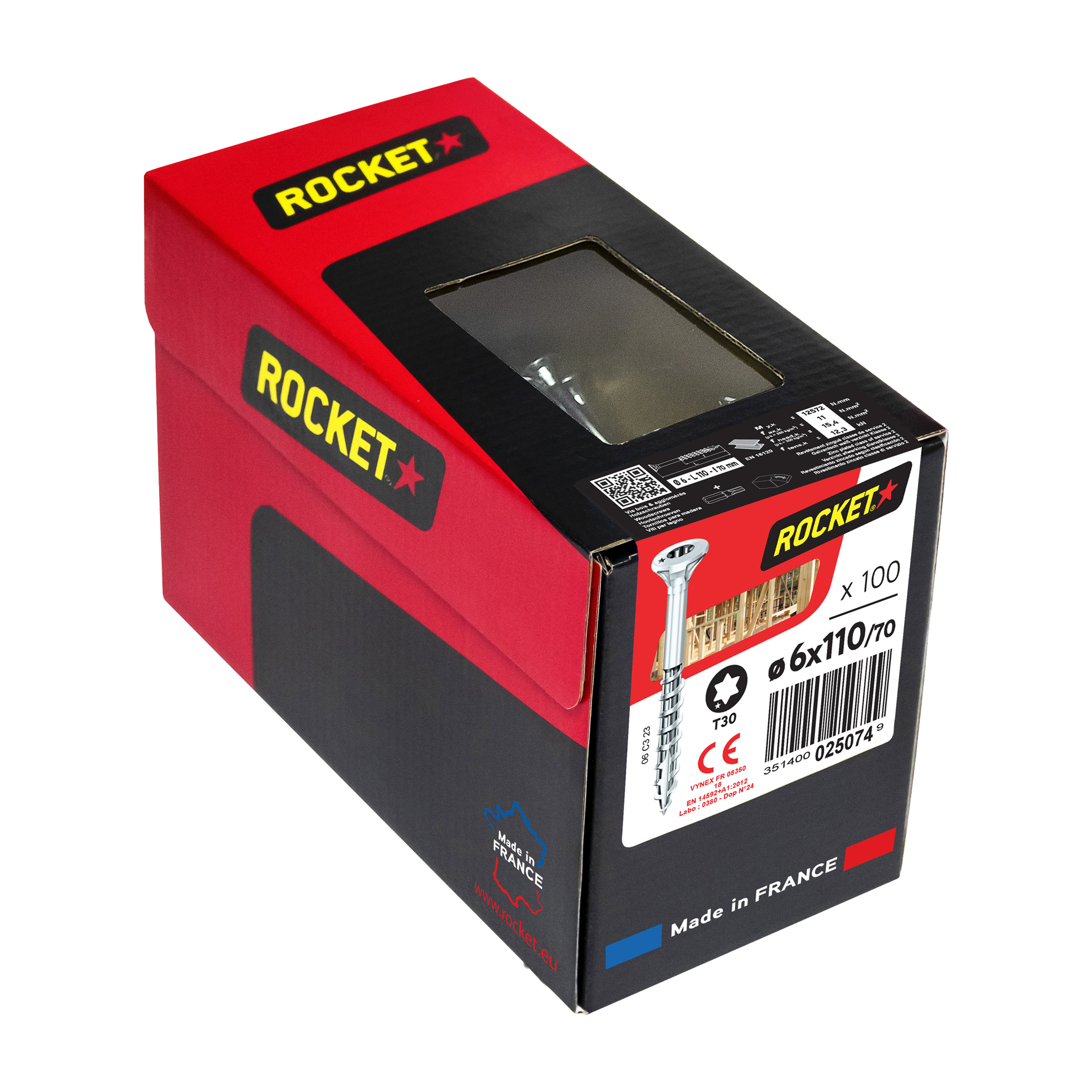 Rocket Seko 6,0 x 110 vz T30 TG Rocket Seko 6,0 x 110 vz T30 TG
