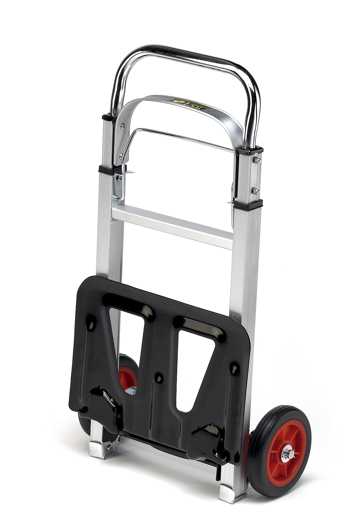 130022-10411_zusammengeklappt Pro-Bau-Tec Aluminium Transport- und Sackkarre