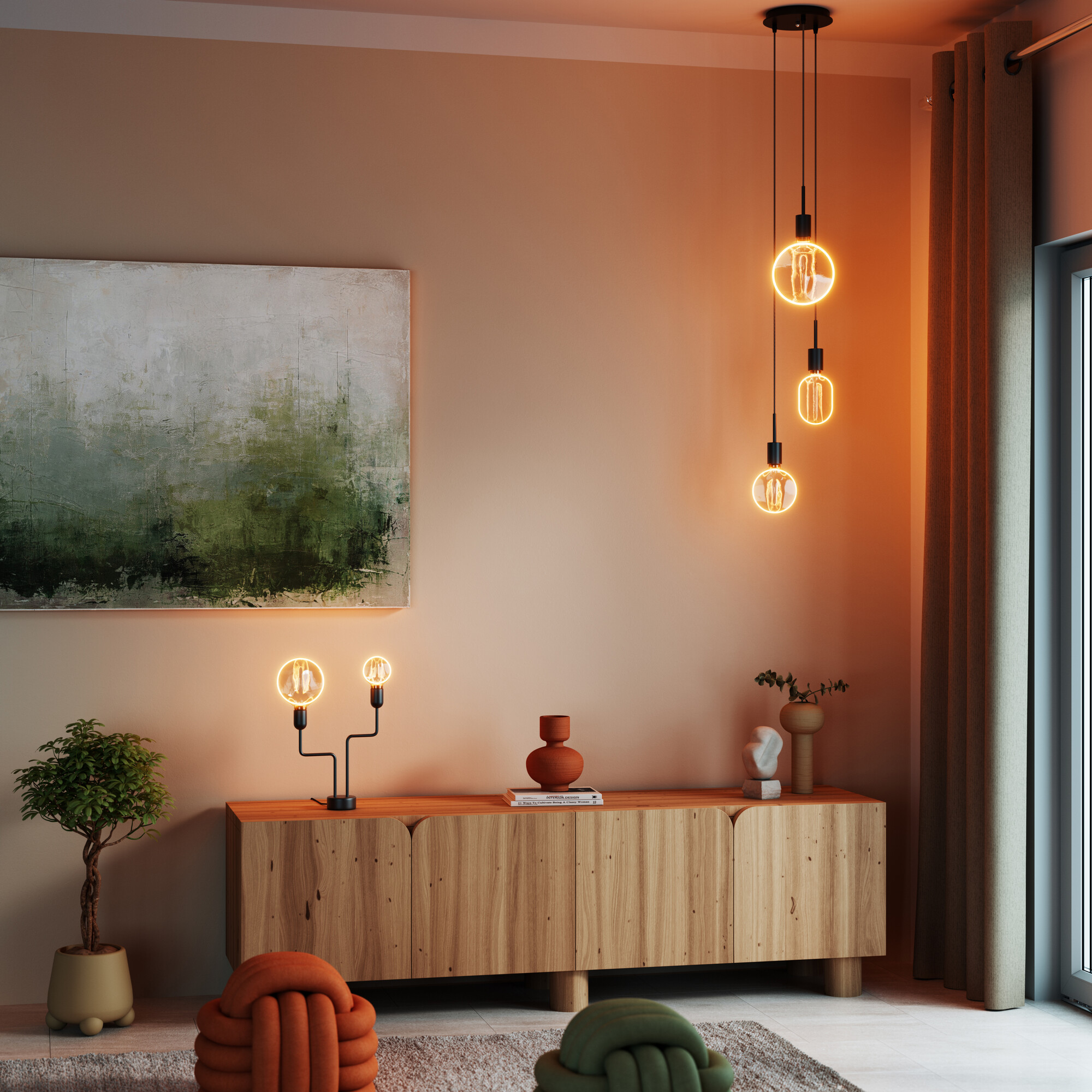 Osram Vintage 1906 LED Lampe O-Form, warmweiß