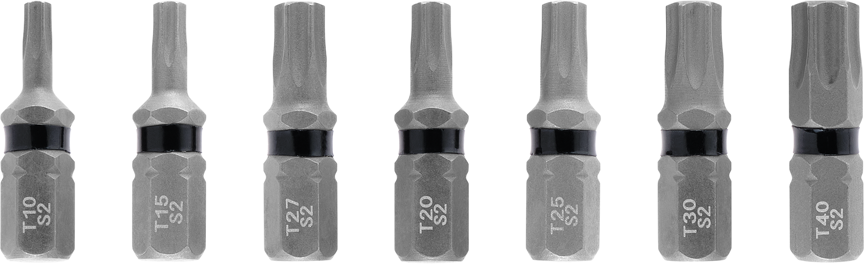 Einhell Impact-Bit-Set, 25 mm, T10 - T40 Einhell Impact-Bit-Set, 25 mm, T10 - T40