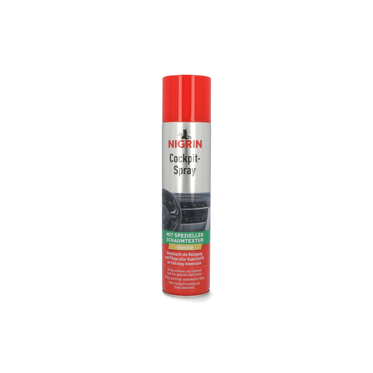 071930 NIGRIN COCKPITSPRAY 400ML VANILLE