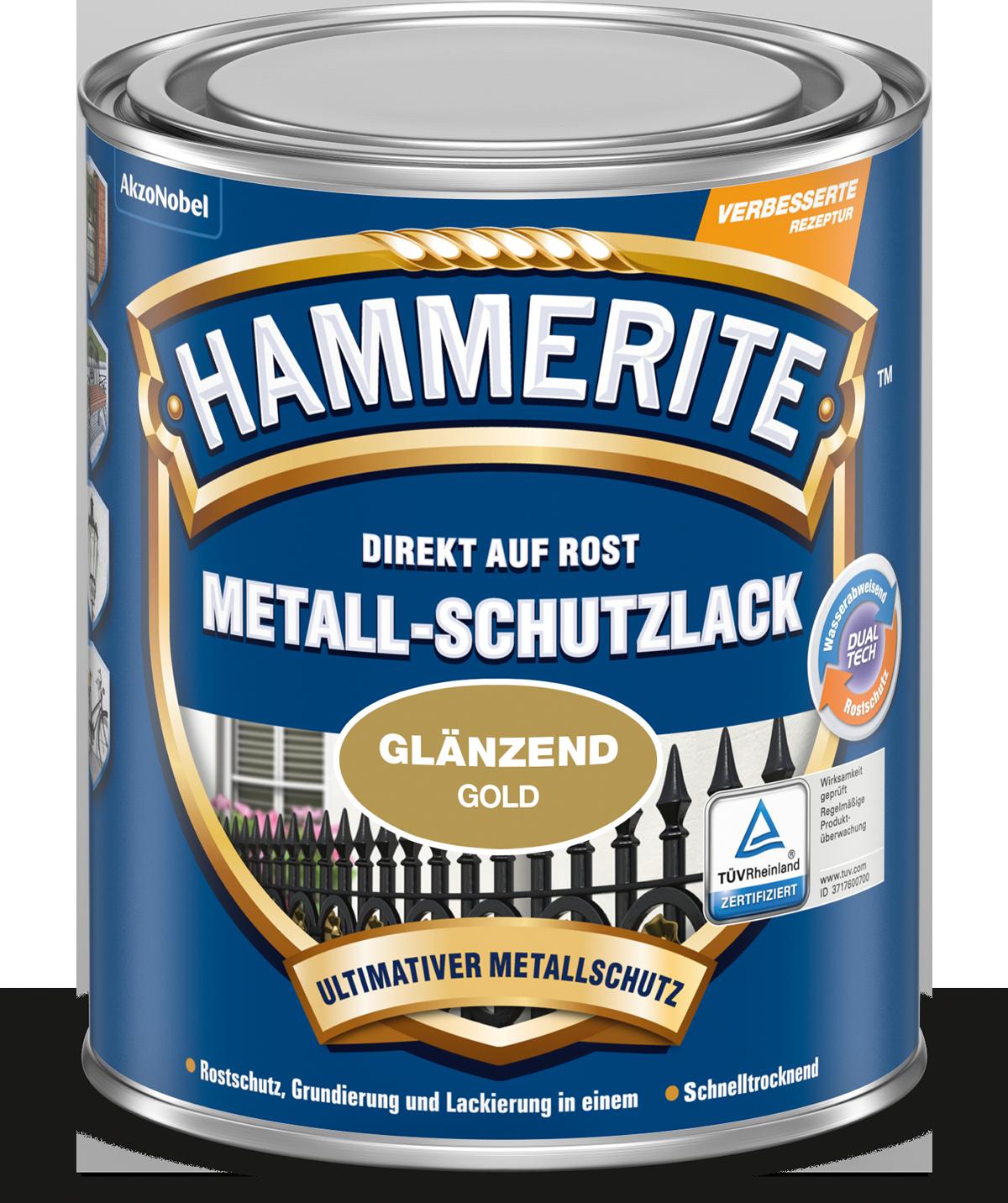 180990_4007591578037_5087580_HT_Metallschutzlack_250ml_GL_gold HAMMERITE GL 250ML GOLD