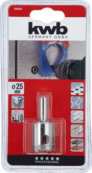 499825-300 Kwb Diamant-Lochsäge 25/25 mm