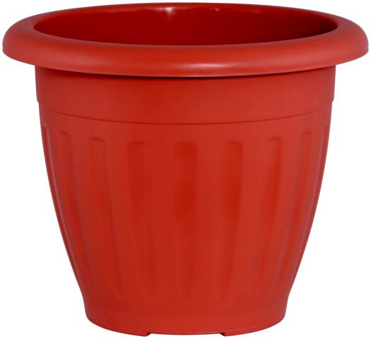 670608-69504006-L BLUMENTOPF AZTEKI 40CM TERRACOTTA GELI