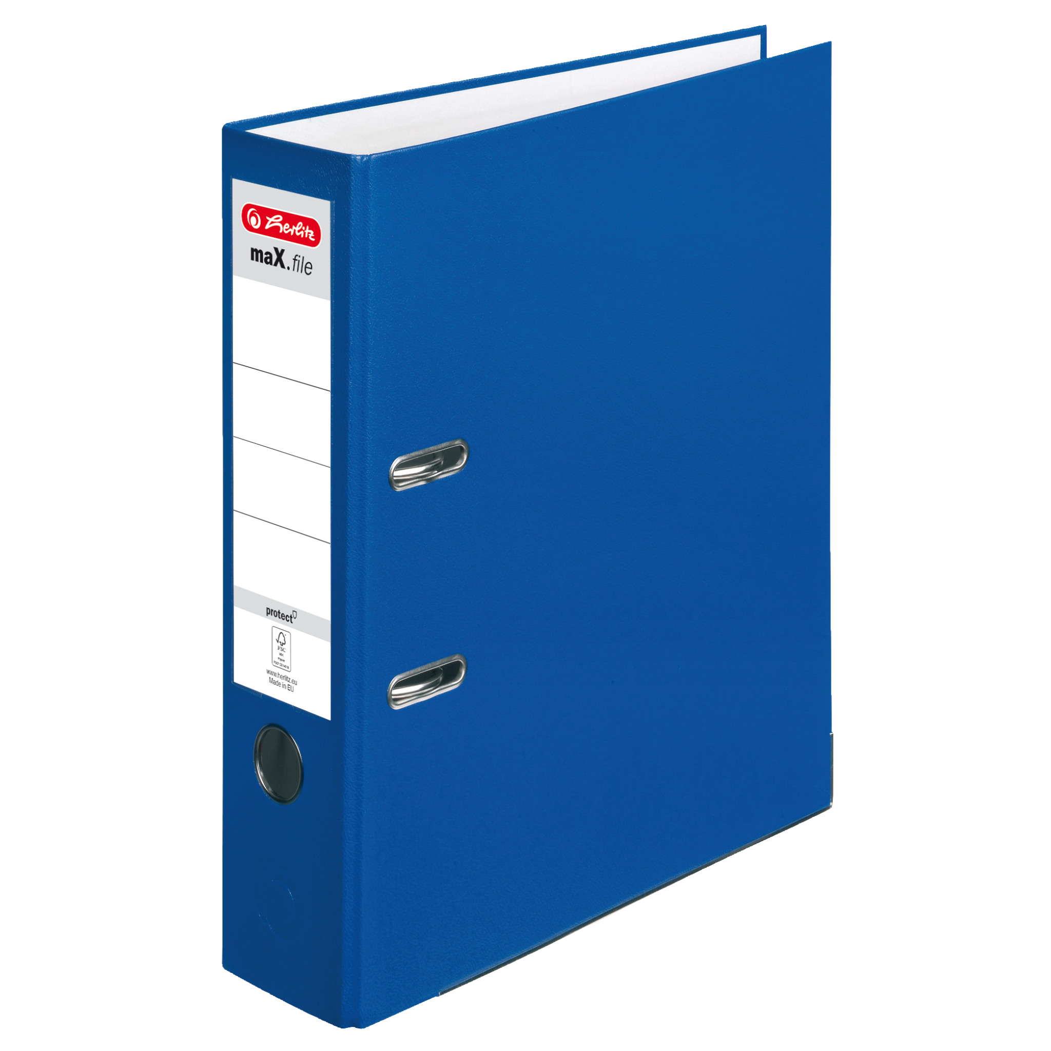 Herlitz ORD protect A4 8cm rt maX.file A4, 5 cm, blau
