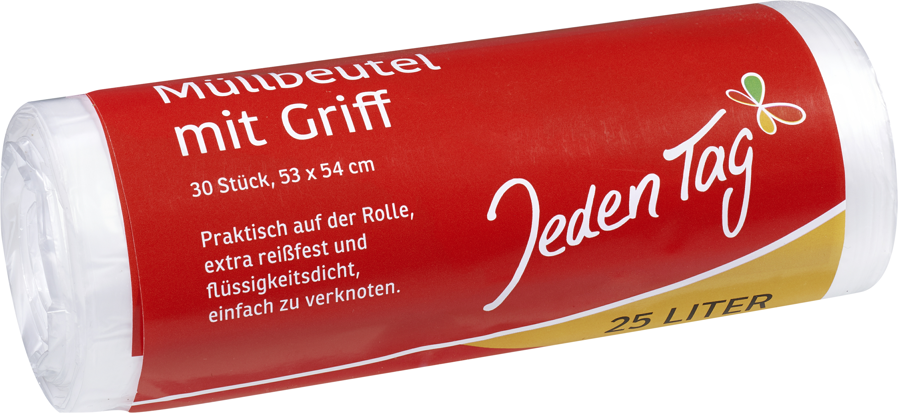 208395_122287 JEDEN TAG  MÜLLBEUTEL 25L 30ST MIT GRIFFEN