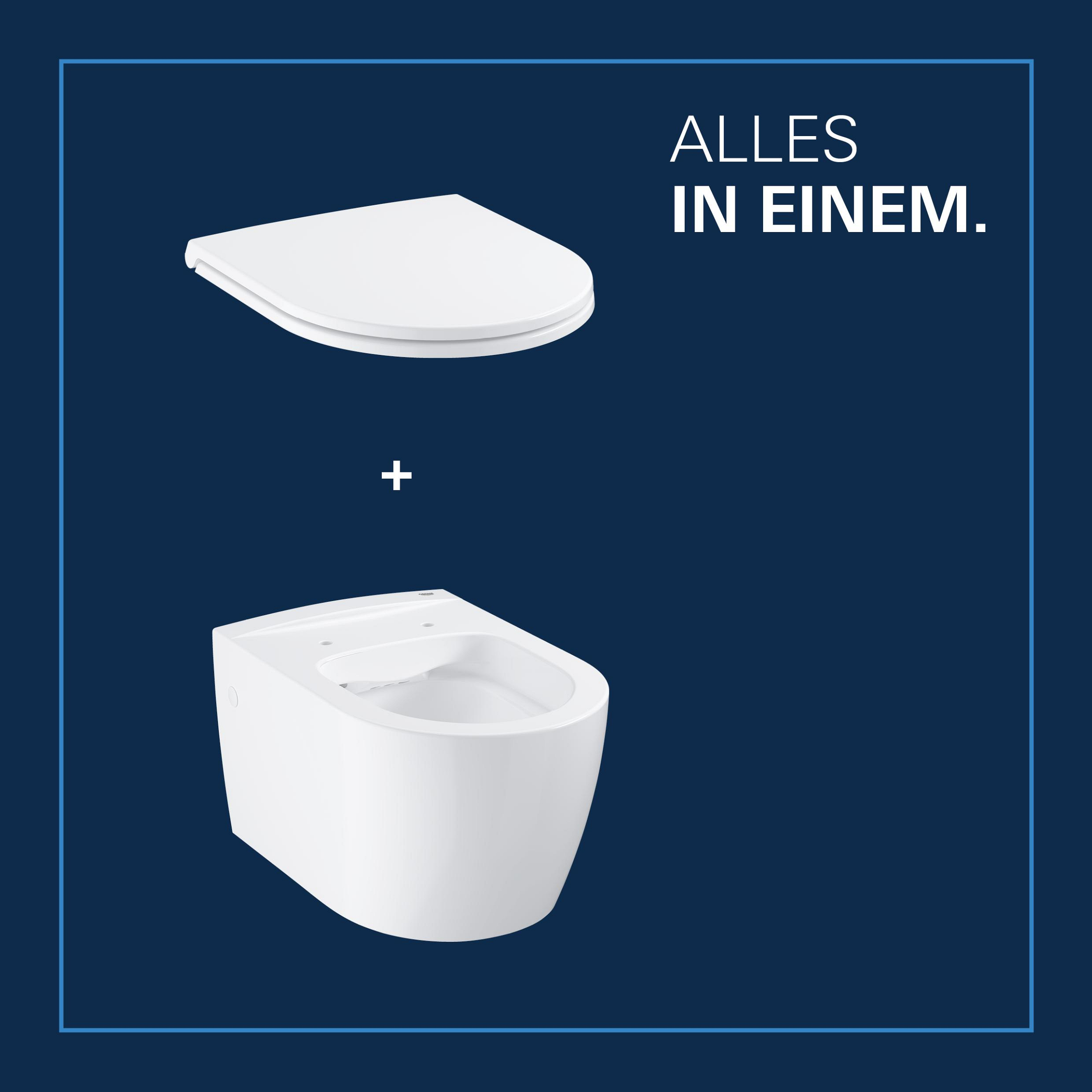 Grohe Start Round Ceramic Set Wand-Tiefspül-WC