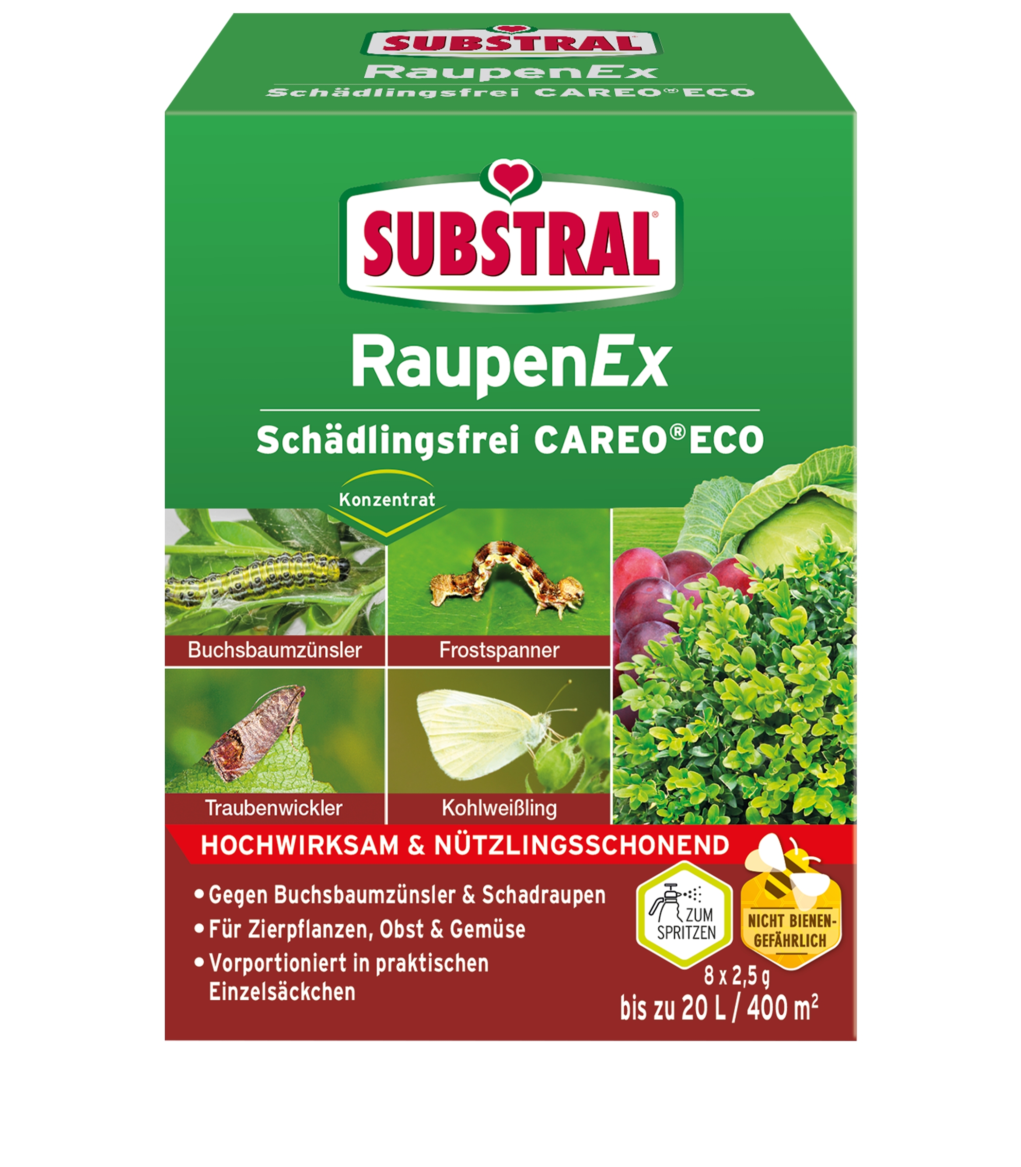 Substral Naturen Raupenex Schädlingsfrei careo eco - 2,5 g Substral Naturen Raupenex Schädlingsfrei careo eco - 2,5 g