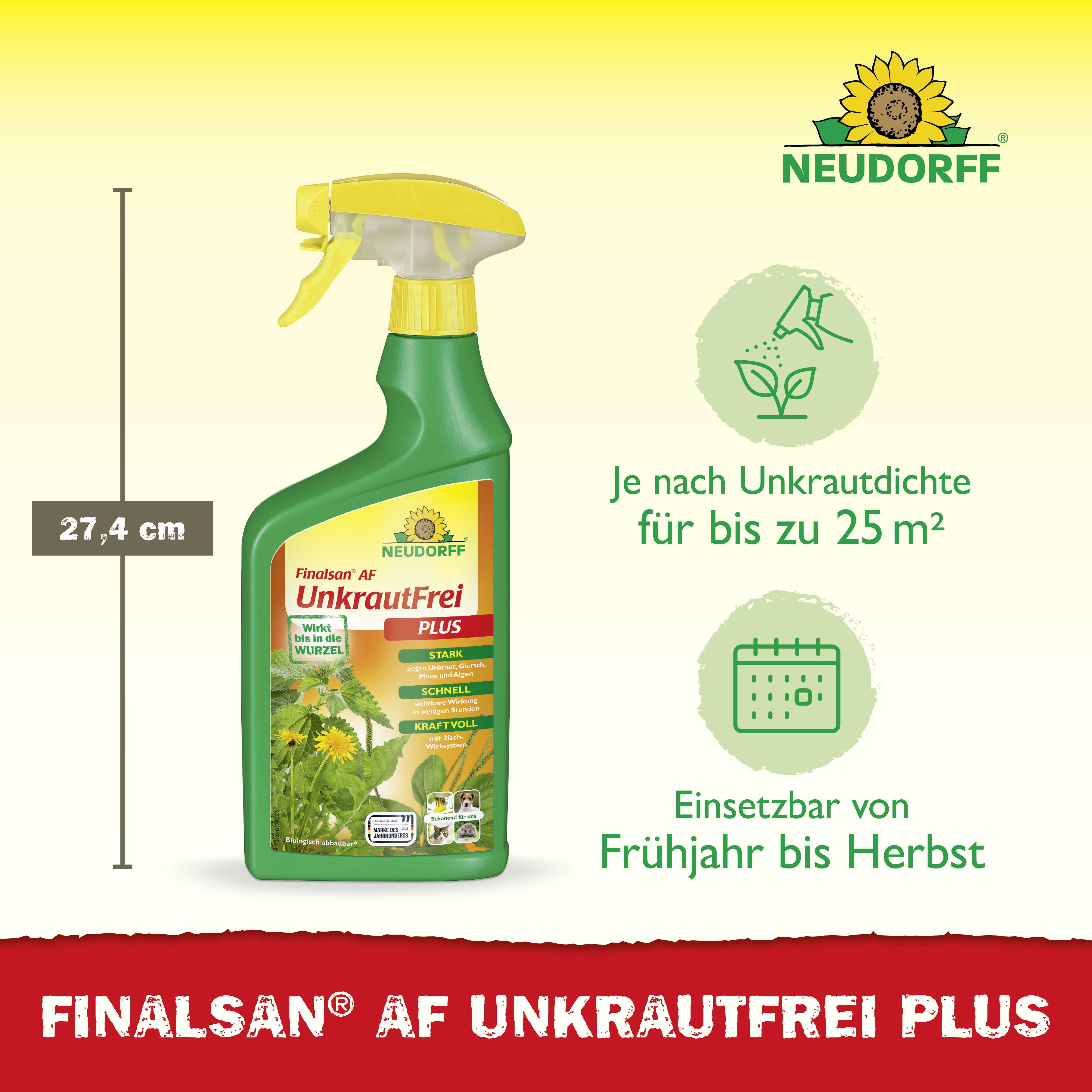 Neudorff Finalsan AF UnkrautFrei Plus, 750 ml
