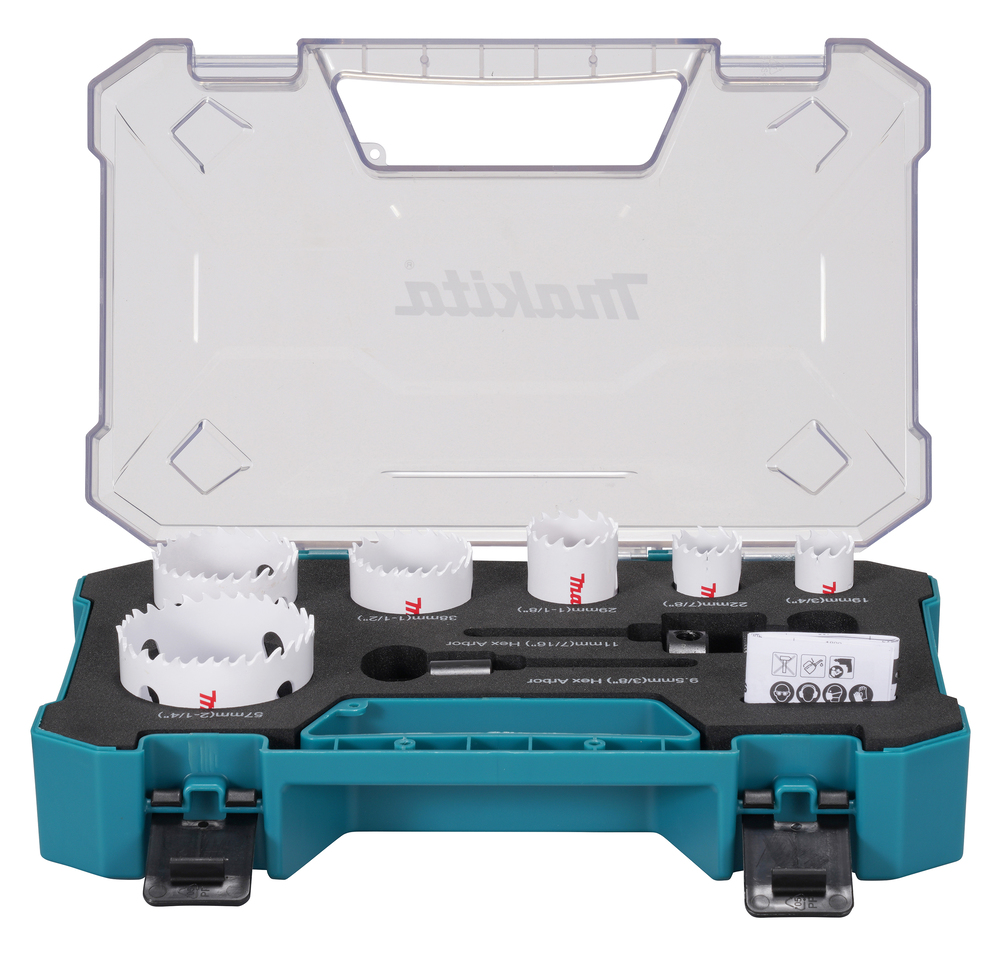 Makita Lochsägen-Set Sanitär, 9-tlg.