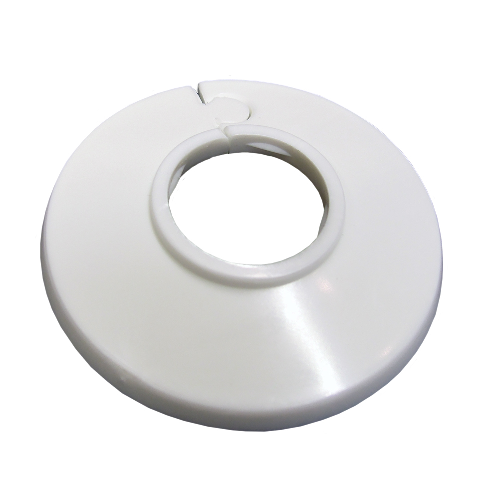 Döllken Heizrohrrosette 18 mm, weiß