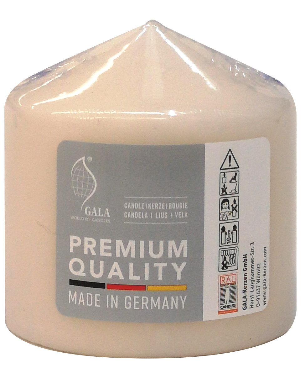 GALA STUMPENKERZE 80/100 CREME