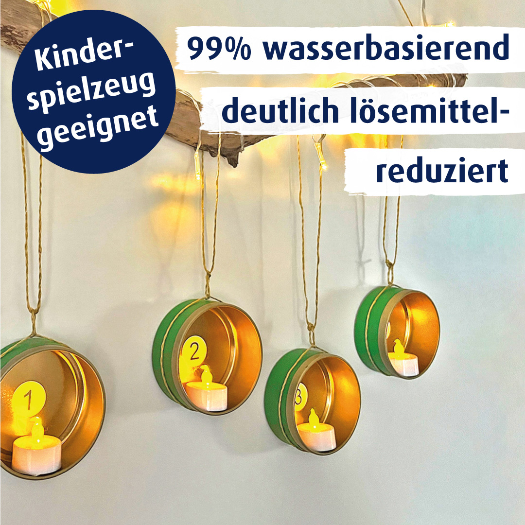belton free Wasserlack laubgrün hochglänzend, 400ml