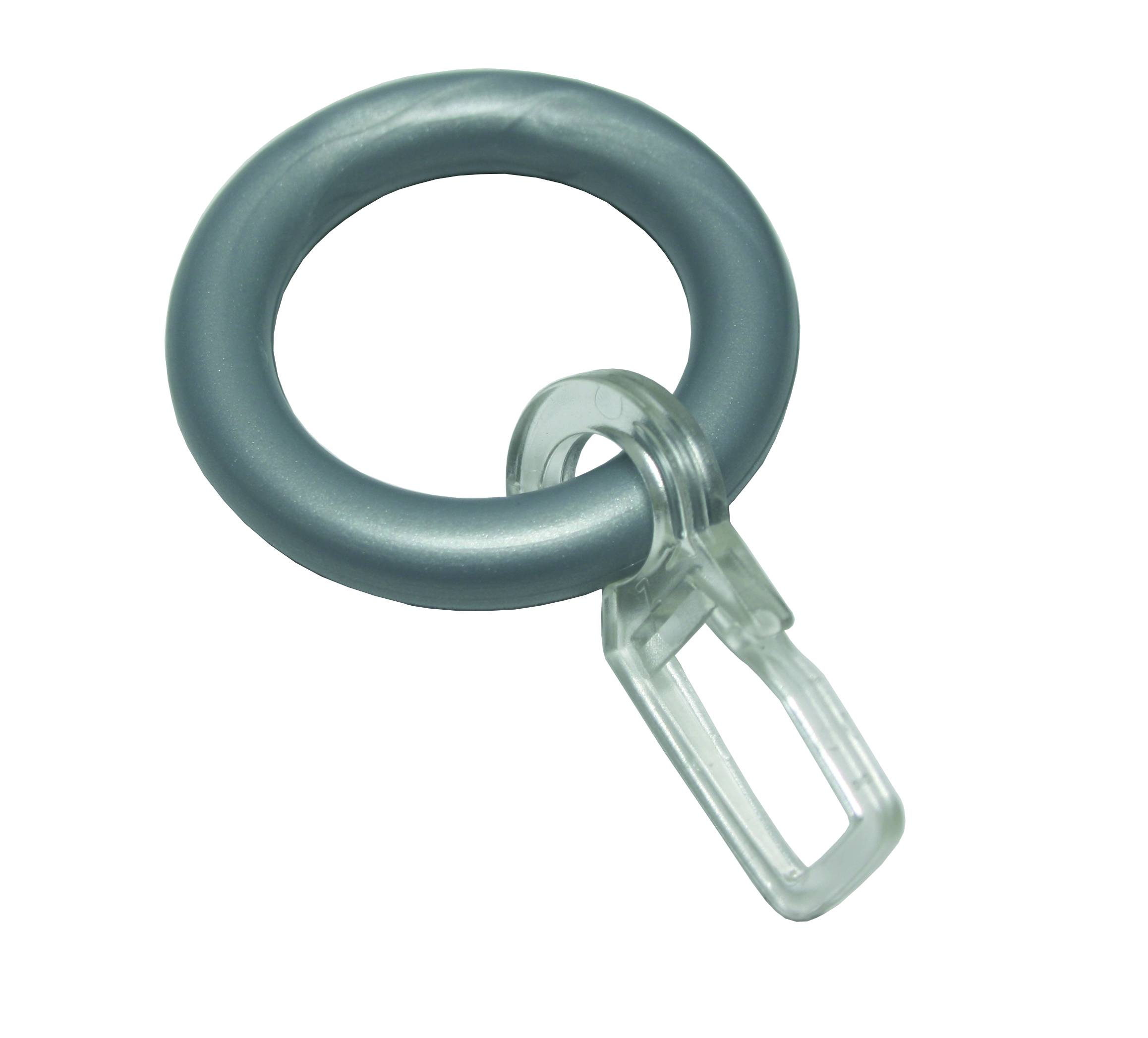 022034-K-Ringe-mit-Haken-silber GARDINIA K-RINGE M. HAKEN F.12MM SILB.