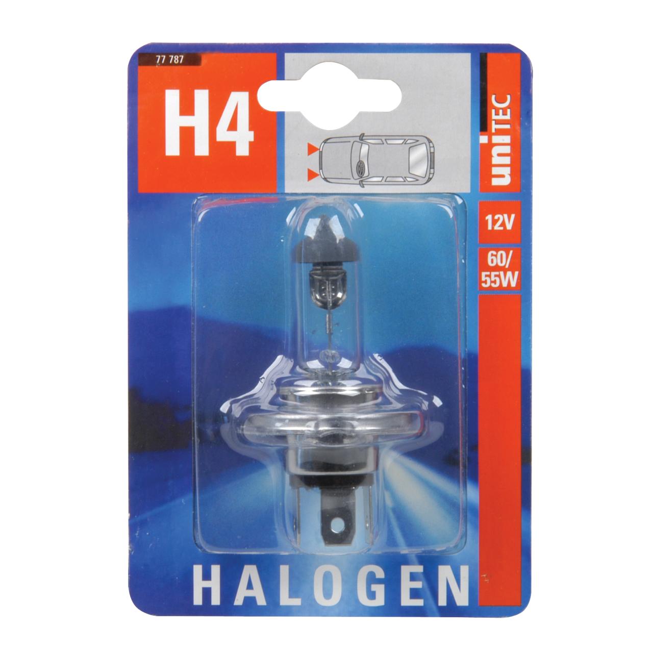  HALOGEN-AUTOLAMPE H4 