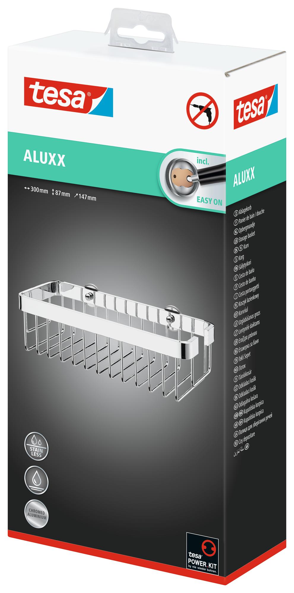 tesa_ALUXX_402100000000_LI490_right_pa tesa Aluxx Ablagekorb, einstöckig, viereckig