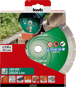 Kwb Diamant-Trennscheibe Green-Line