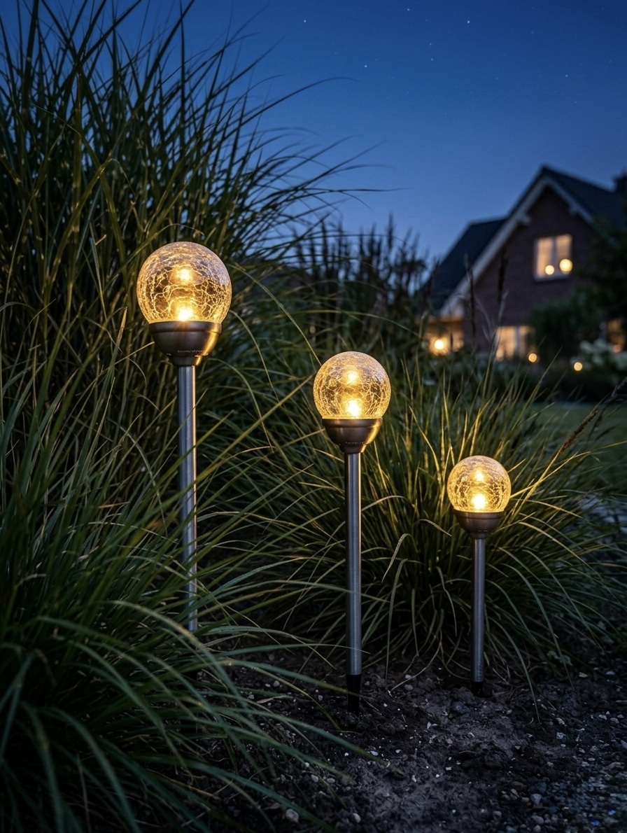 Kynast Solar Glaskugellampe LED, Ø 12 x 56 cm