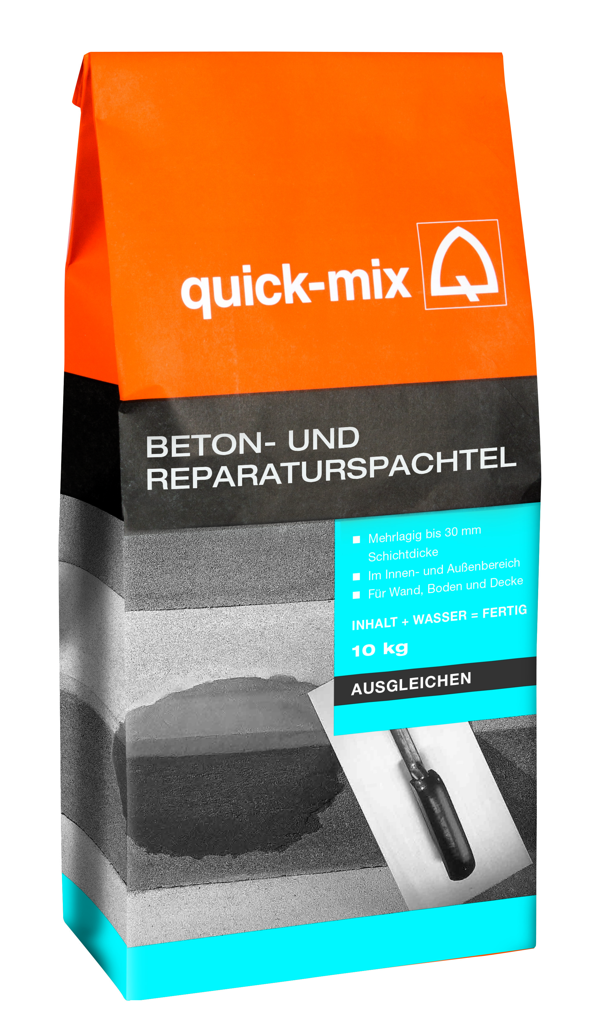 Quick-Mix Beton - und Reparaturspachtel